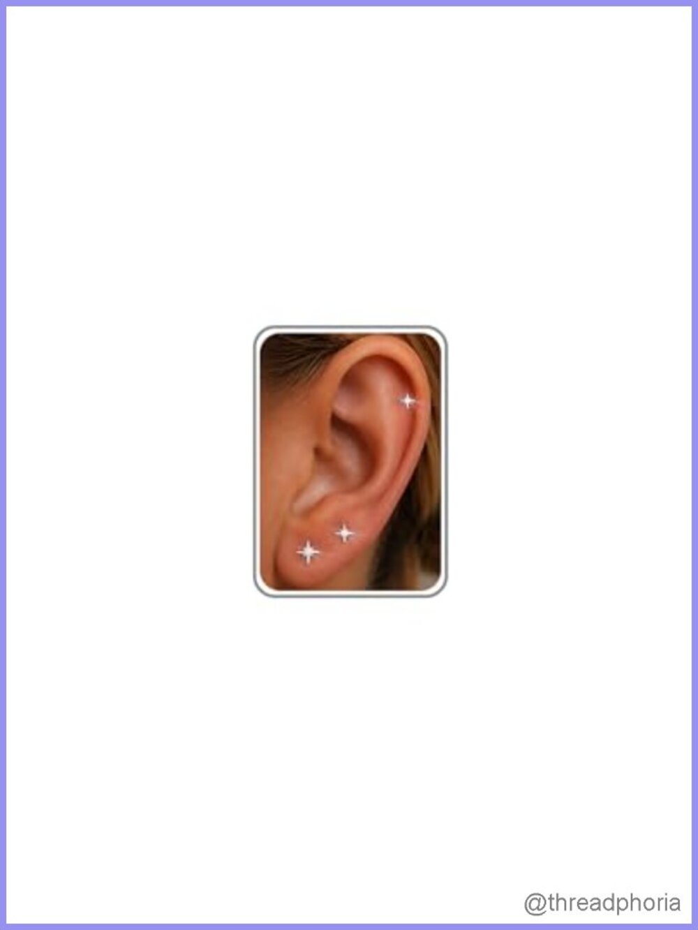 6PCS Flat Back Earrings Hypoallergenic Helix Studs 14K Silver Plated Screw Back